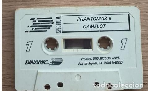 Videojuegos y consolas: 4x1 Dinamic - Phantomas - Camelot - Abu Simbel - Cobras Cassette Spectrum Dinamic Edici&oacute;n Espa&ntilde;ola