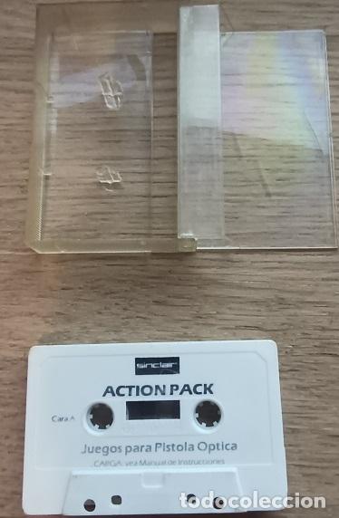 Videojuegos y consolas: Action Pack - Cassette Spectrum Sinclair Edici&oacute;n Espa&ntilde;ola - Foto 2