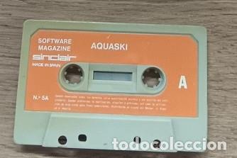 Videojuegos y consolas: Aquaski - Cassette Spectrum Software Magazine Edici&oacute;n Espa&ntilde;ola
