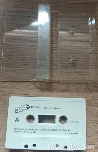 Videojuegos y consolas: Black Tiger - Cassette Spectrum Capcom Edici&oacute;n Espa&ntilde;ola
