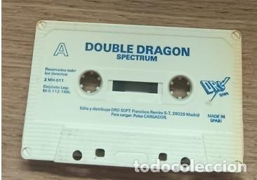 Videojuegos y consolas: Double Dragon - Cassette Spectrum Drosoft Edici&oacute;n Espa&ntilde;ola