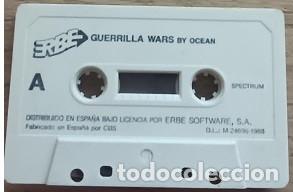 Videojuegos y consolas: Guerrilla Wars - Cassette Spectrum Imagine Software Edici&oacute;n Espa&ntilde;ola