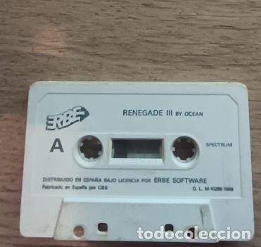 Videojuegos y consolas: Renegade 3 - Cassette Spectrum Ocean Edici&oacute;n Espa&ntilde;ola