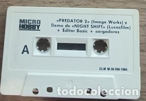 Videojuegos y consolas: Microhobby 37 - Predator 2 - Night Shift - Switchblade - Camelot Warriors Cassette Spectrum - Foto 1