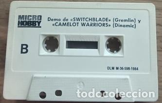 Videojuegos y consolas: Microhobby 37 - Predator 2 - Night Shift - Switchblade - Camelot Warriors Cassette Spectrum - Foto 2