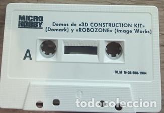 Videojuegos y consolas: Microhobby 43 - 3d Construction Kit - Robozone - Dynamite Dan 2 - Black Beard Cassette Spectrum - Foto 2