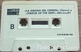 Videospiele und Konsolen: Microhobby 44 - Tortugas 2 - Word Class Rugby - La Abad&iacute;a del Crimen - Terror of the Deep Spectrum