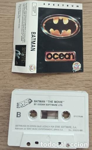 Videojuegos y consolas: Batman Cassette Spectrum Ocean Edici&oacute;n Espa&ntilde;ola