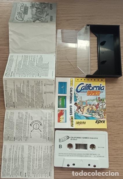 Videojuegos y consolas: California Games Serie Leyenda Cassette Spectrum Epyx Edici&oacute;n Espa&ntilde;ola