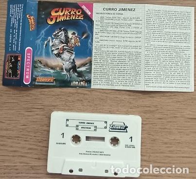Videojuegos y consolas: Curro Jim&eacute;nez Cassette Spectrum Zigurat Edici&oacute;n Espa&ntilde;ola