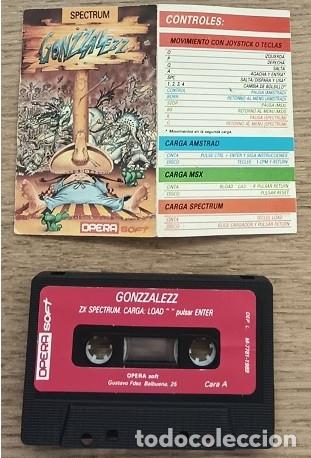 Videojuegos y consolas: Gonzzalezz Cassette Spectrum Opera Soft Edici&oacute;n Espa&ntilde;ola