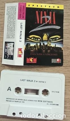Videojuegos y consolas: Last Ninja 2 Cassette Spectrum Anco Edici&oacute;n Espa&ntilde;ola