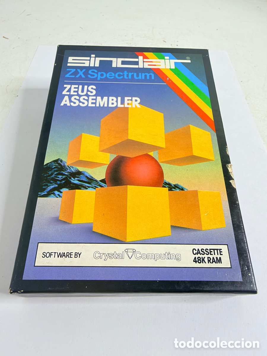Videojuegos y consolas: Zeus Assembler Sinclair ZX Spectrum Crystal Computing Software - Foto 2