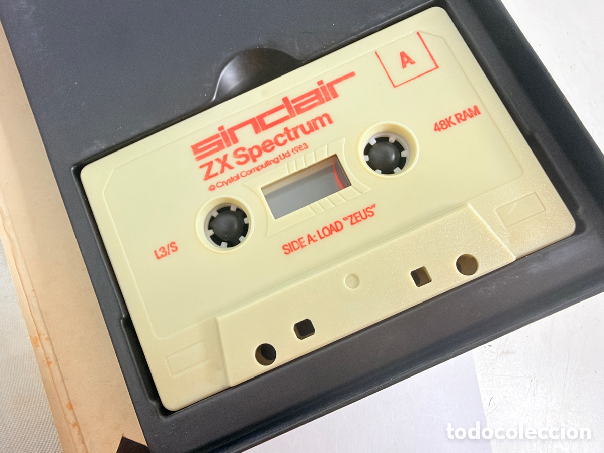 Videojuegos y consolas: Zeus Assembler Sinclair ZX Spectrum Crystal Computing Software - Foto 5