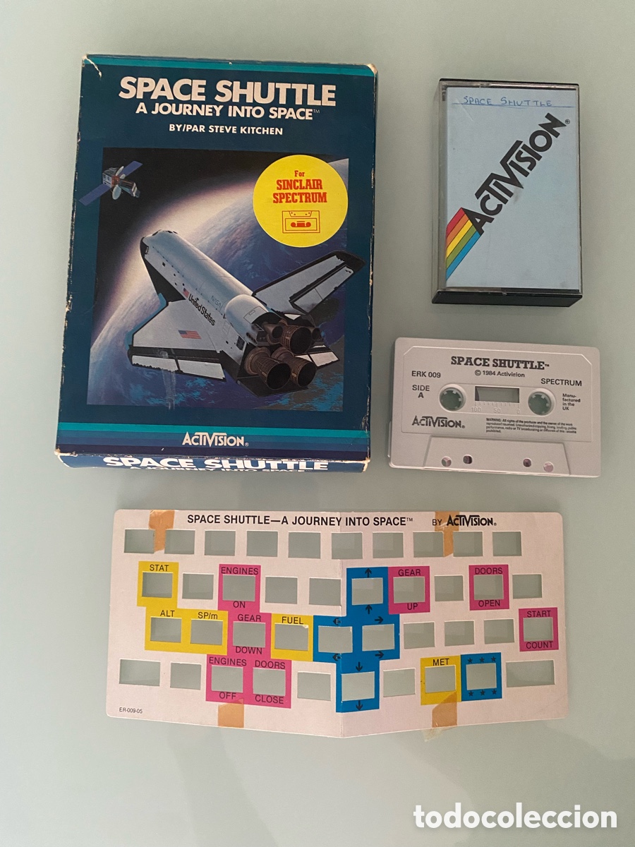 Videogiochi e Consoli: SPECTRUM - Space Shuttle - A Journey into Space (ACTIVISION) Sinclair