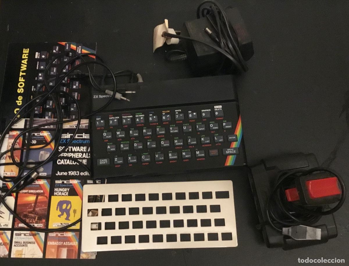 Videojuegos y consolas: Ordenador Sinclair ZX Spectrum 48K+joystick