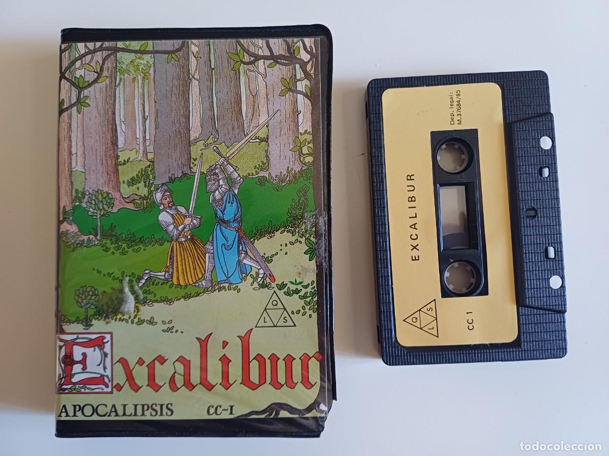 Videojuegos y consolas: JUEGO SPECTRUM EXCALIBUR ORIGINAL 1985 CASSETTE CASETE K7 FORMATO ESTUCHE MEGA RARO !!
