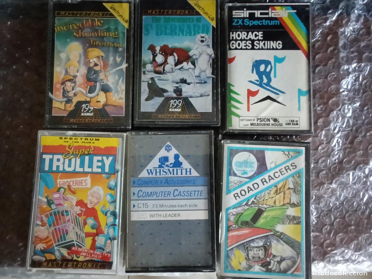 Videojuegos y consolas: 6 cintas de Juegos de spectrum