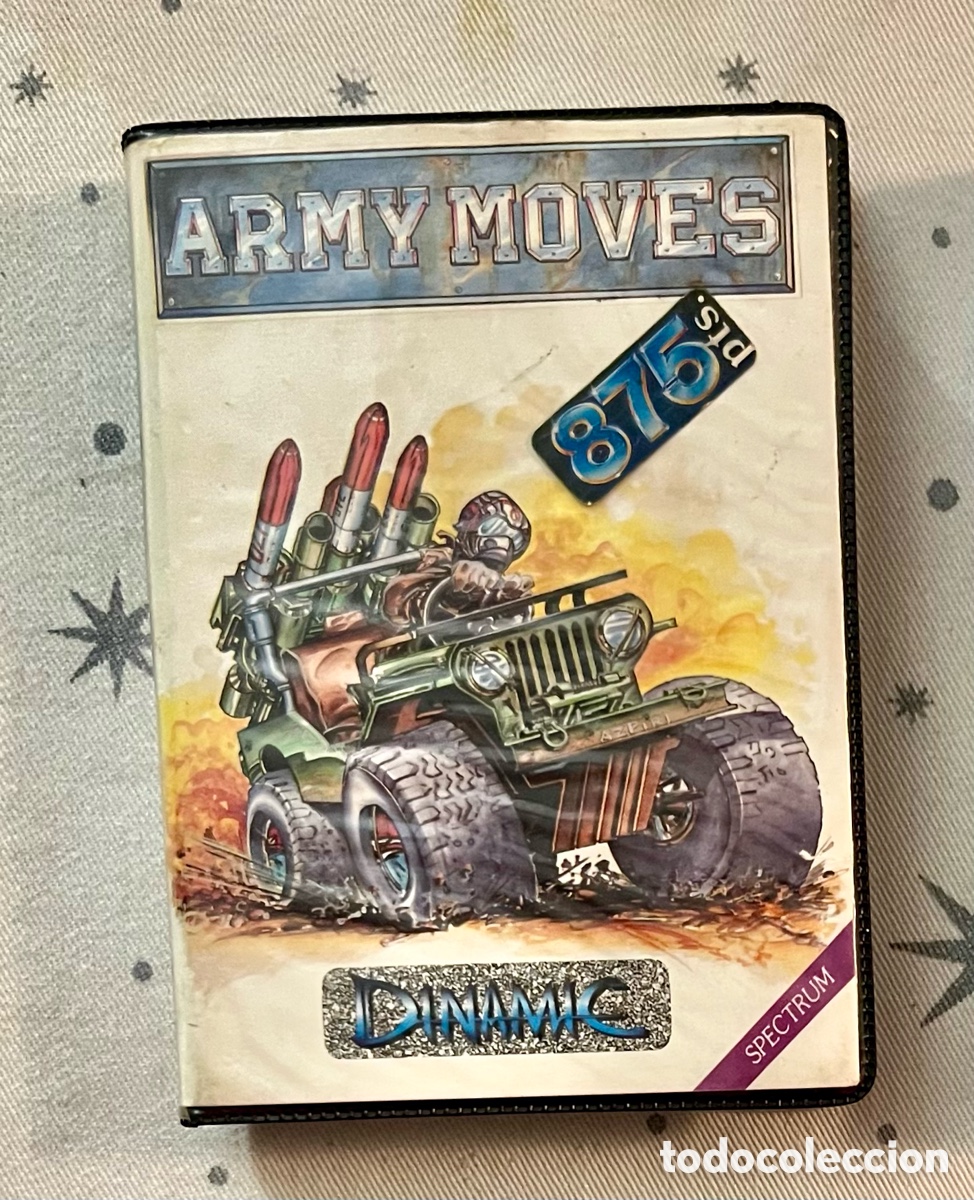 Videojuegos y consolas: Juego ZX Spectrum ARMY MOVES de Dinamic