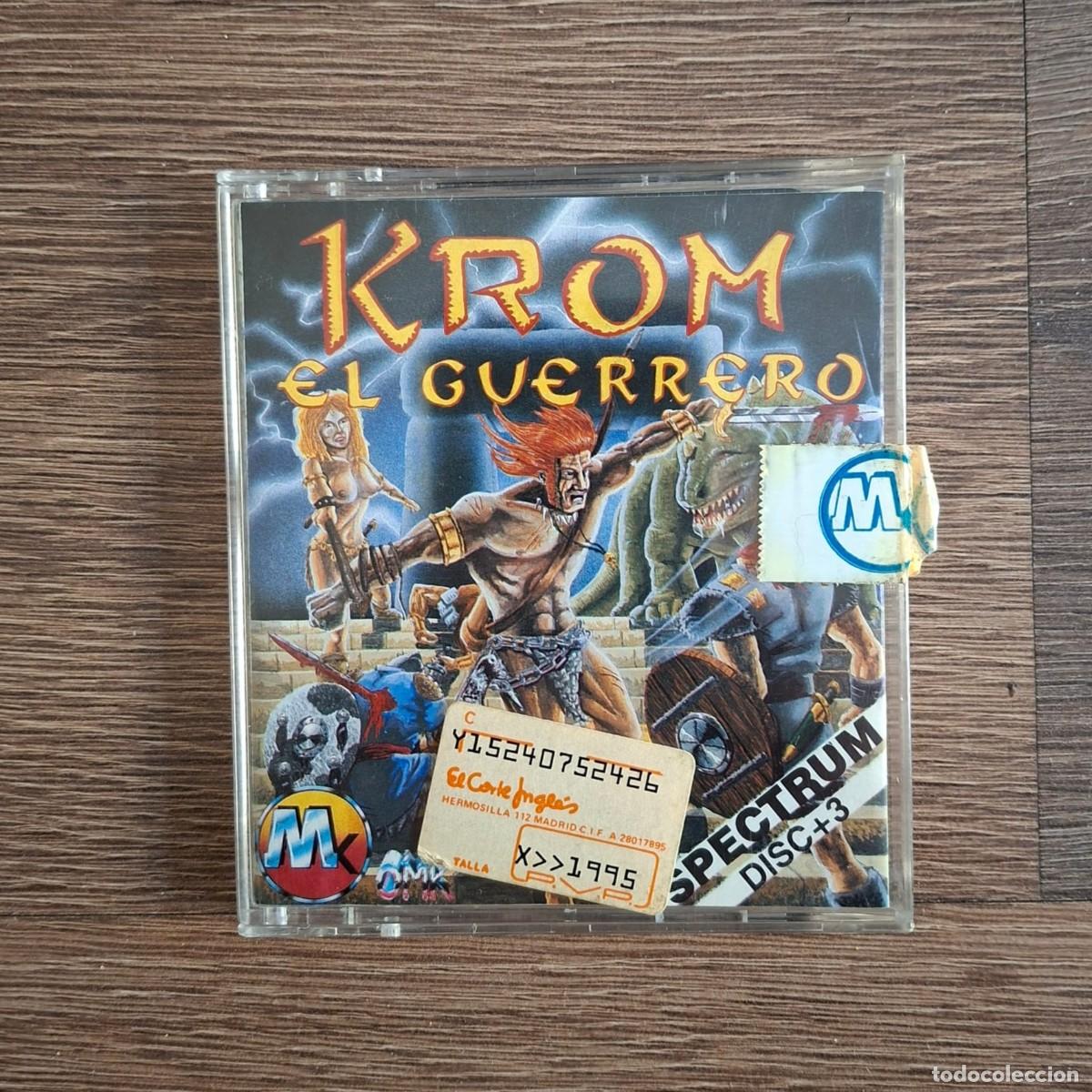 Videojuegos y consolas: Krom El Guerrero Spectrum + 3 Disco - Foto 1