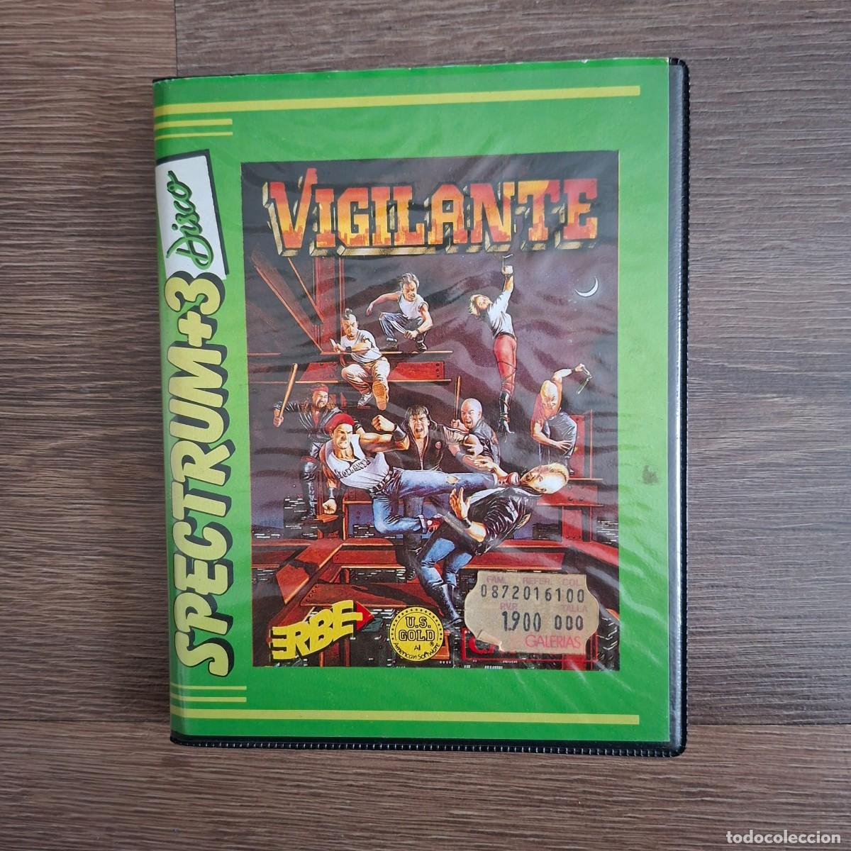 Videojuegos y consolas: Vigilante Spectrum + 3 Disco - Foto 1