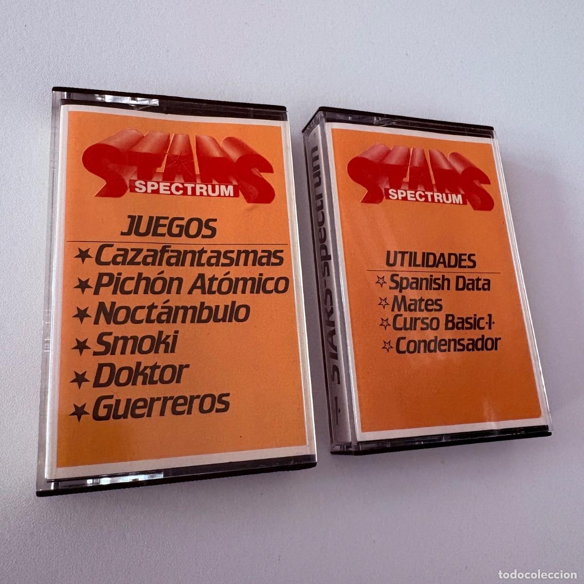 Videojuegos y consolas: Lote cinta cassette demo juegos utilidades de la revista stars spectrum n&ordm; 1
