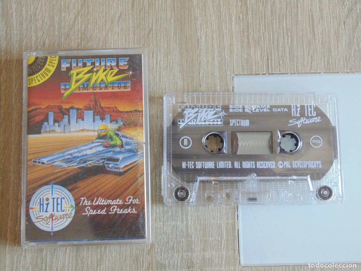 Videojuegos y consolas: Juego Spectrum. Future Bike Simulator. Hitec soft.