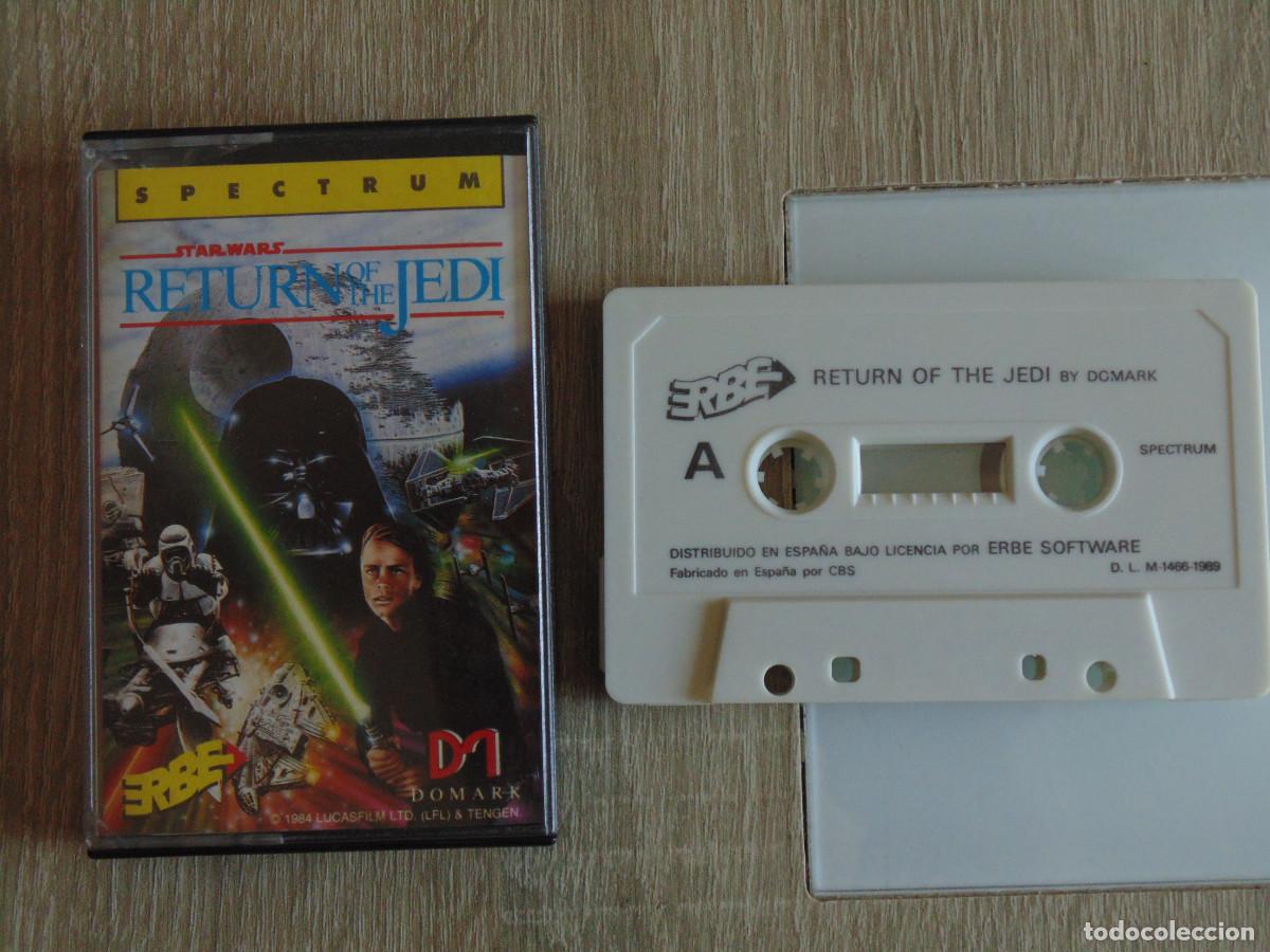 Jeux Vid&eacute;o et Consoles: Juego Spectrum. The Return of the Jedi ( El Retorno del Jedi). Lucasfilm / Domark / ERBE.