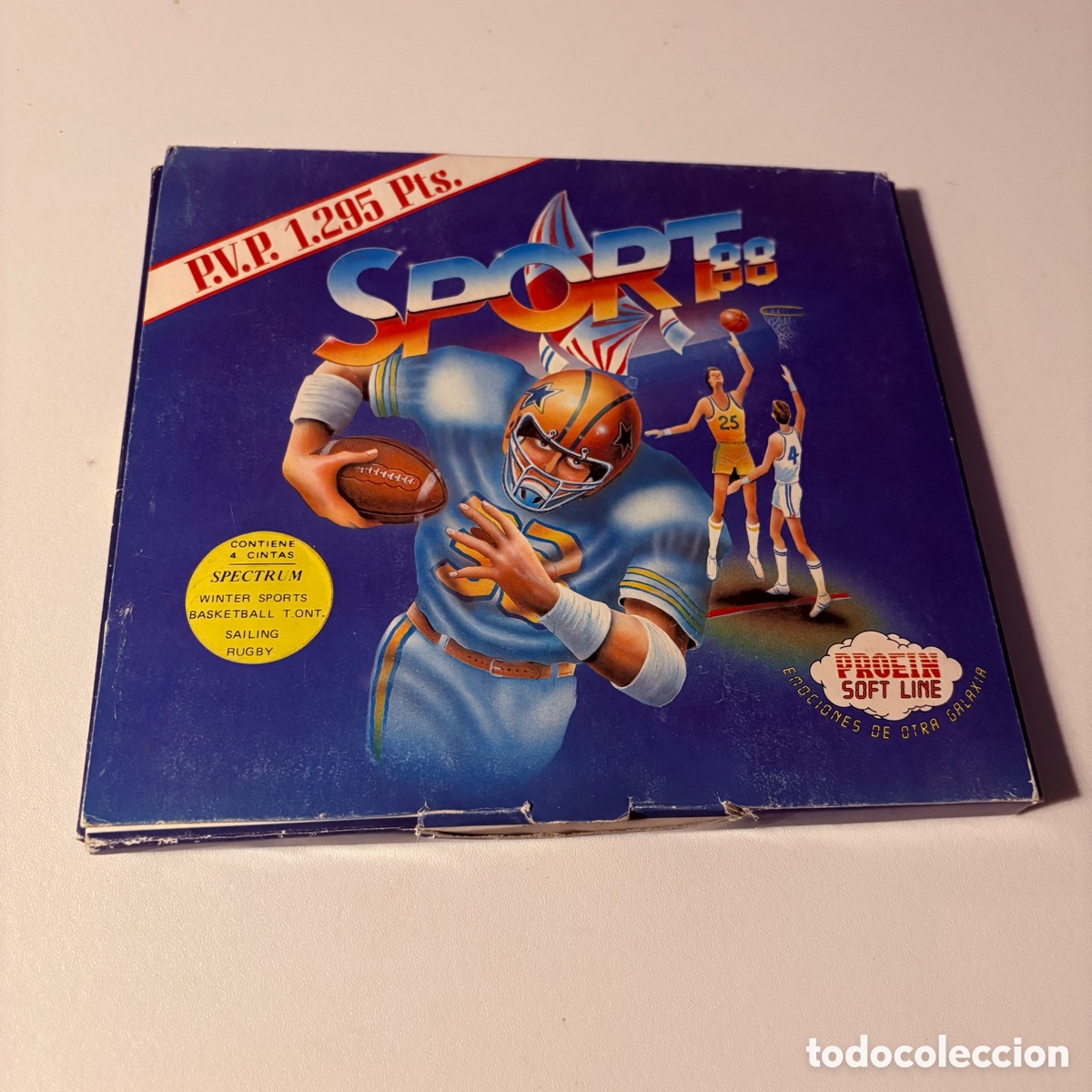 Videojuegos y consolas: juego pack sport 88 para ordenador spectrum winter sports basketball sailing rugby