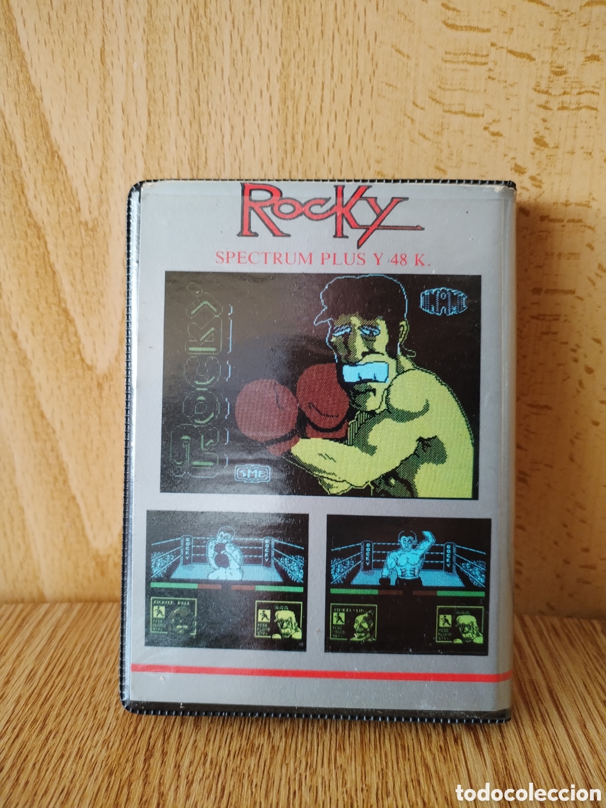 Videojuegos y consolas: Rocky de Dinamic para Spectrum impecable - Foto 2