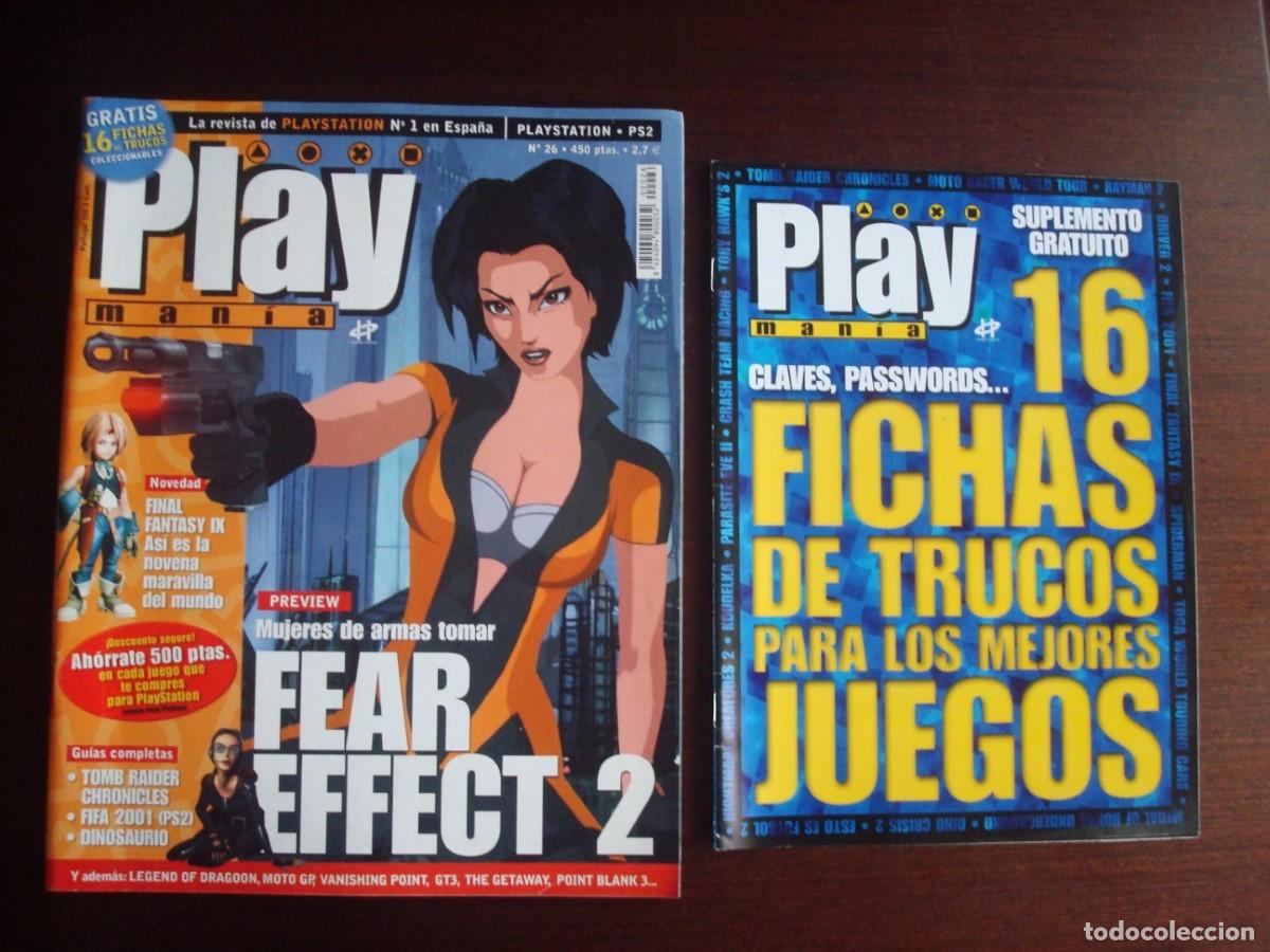 Videojuegos y consolas: Play Man&iacute;a n&ordm; 26 Incluye suplemento 16 fichas ... (Playman&iacute;a)