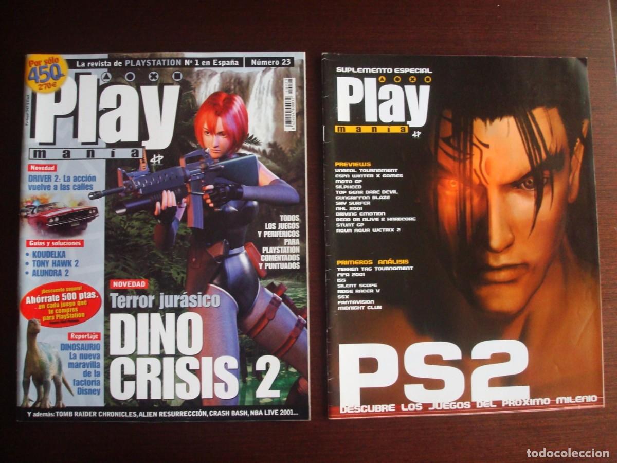 Videojuegos y consolas: Play Man&iacute;a n&ordm; 23 Incluye suplemento PS2 Descubre los juegos del pr&oacute;ximo milenio (Playman&iacute;a)