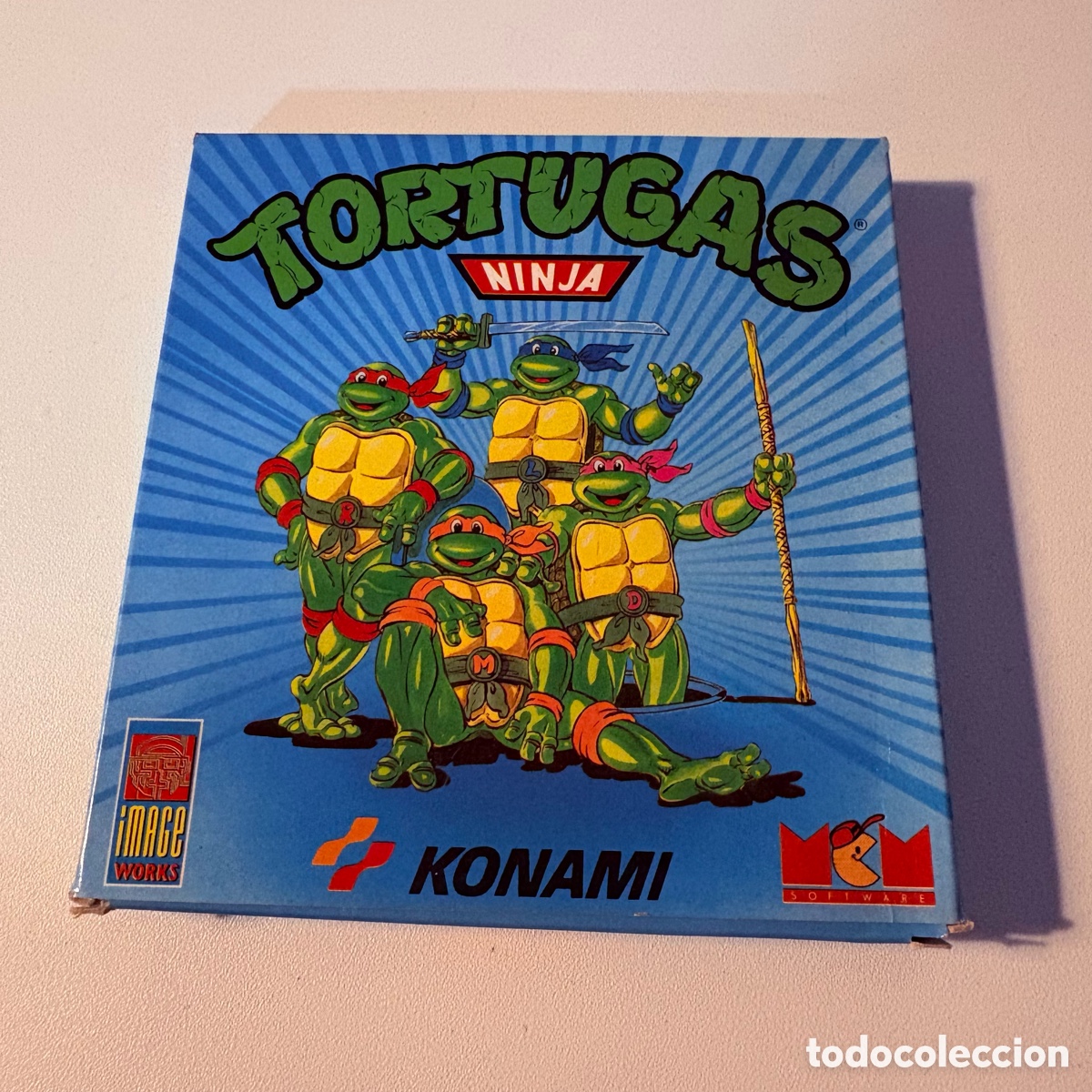Videojuegos y consolas: juego de ordenador spectrum las tortugas ninja