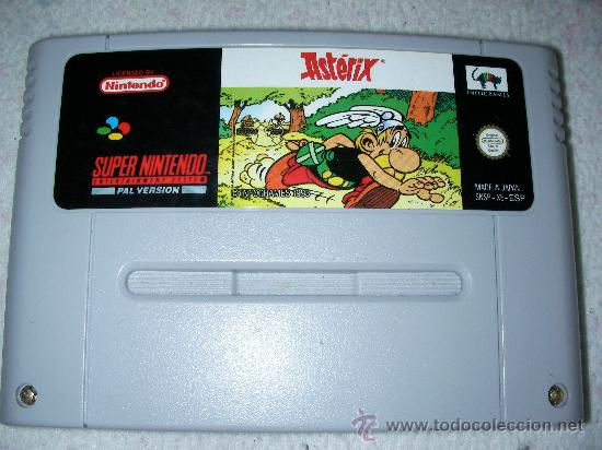 Videojuegos y consolas: JUEGO SUPERNINTENDO ASTERIX - Foto 1