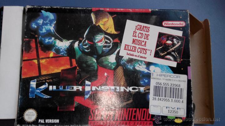 Videojuegos y consolas: juego para la super nintendo killer instinct - Foto 1