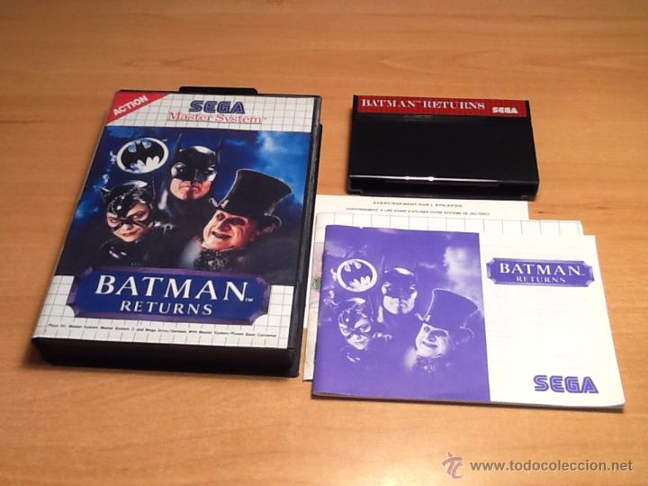 batman returns juego para sega master system pa - Buy Video games and  consoles Super Nintendo on todocoleccion