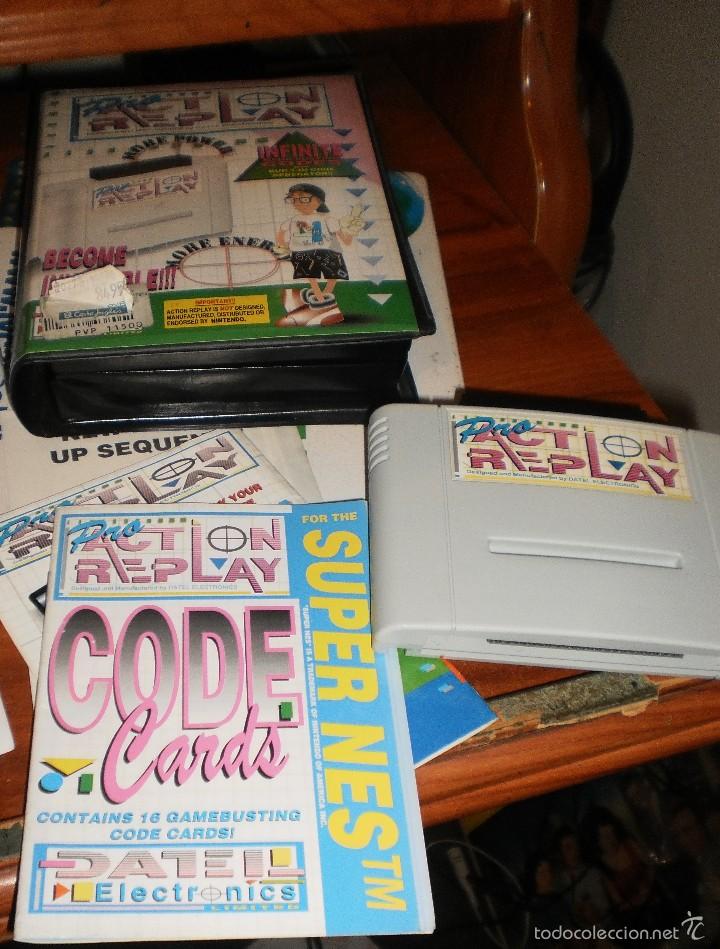 Videojuegos y consolas: pro action replay super nes - Foto 1