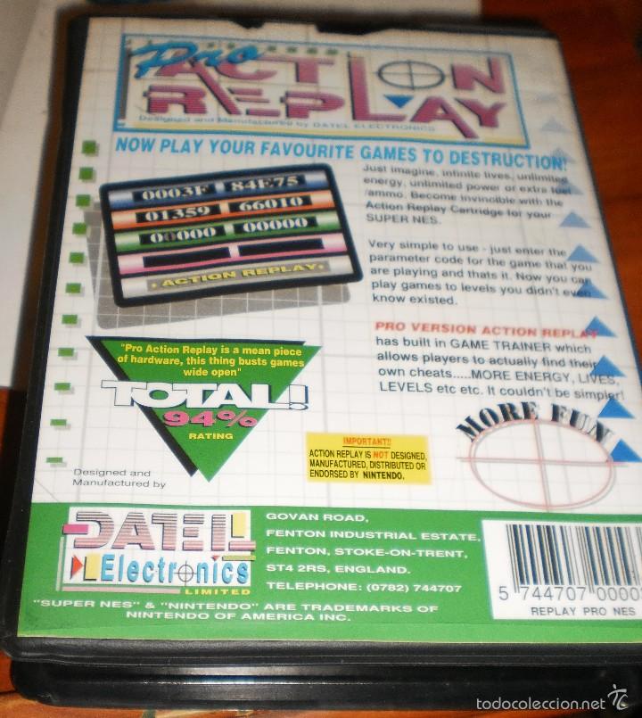 Videojuegos y consolas: pro action replay super nes - Foto 3
