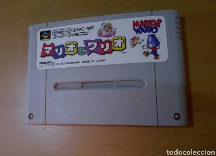 Videojuegos y consolas: Mario & wario superfamicom - Foto 1