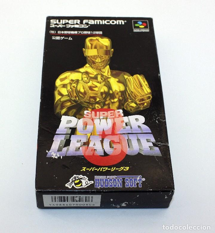 SUPER POWER LEAGUE 3 - SNES/SUPERFAMICON - VERSIÓN JAPONESA - EN SU CAJA, INSTRUCCIONES, BUEN ESTADO (Juguetes - Videojuegos y Consolas - Nintendo - SuperNintendo)