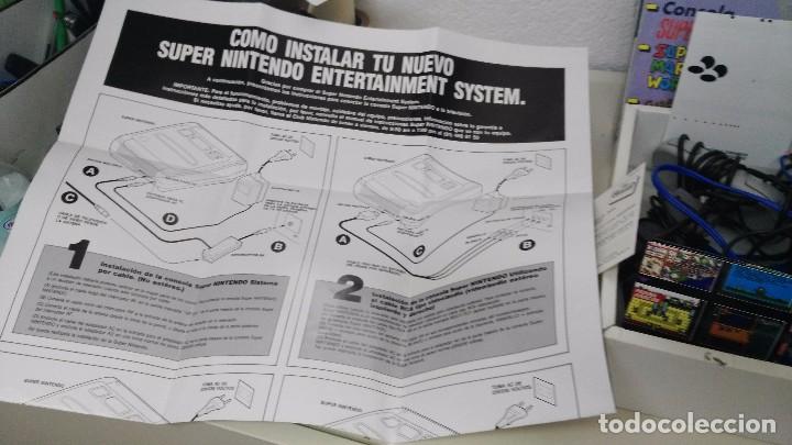 Videojuegos y consolas: antigua consola super nintendo funcionando correctamente - Foto 3