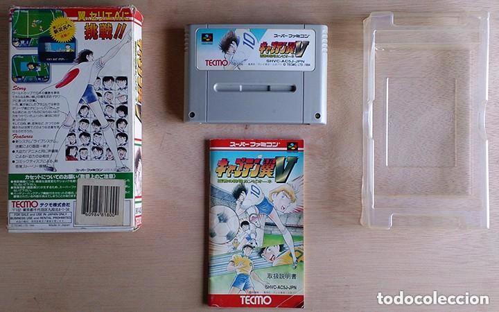Videojuegos y Consolas: Capitan Tsubasa V 5 / Super Famicom Nintendo SNES / NTSC / TECMO 1994 (Campeones Oliver y Benji) - Foto 2 - 96228671