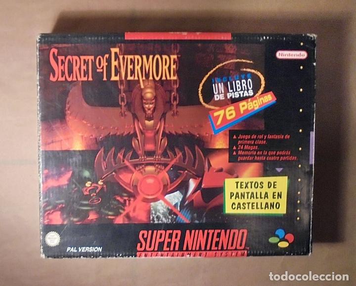 Juego super nintendo - secret of evermore - com - Vendido en Venta