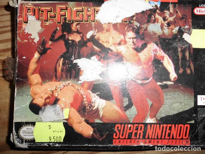 Videojuegos y consolas: SUPER NITENDO PIT-FIGHTERT SIN ESTRENAR - Foto 1