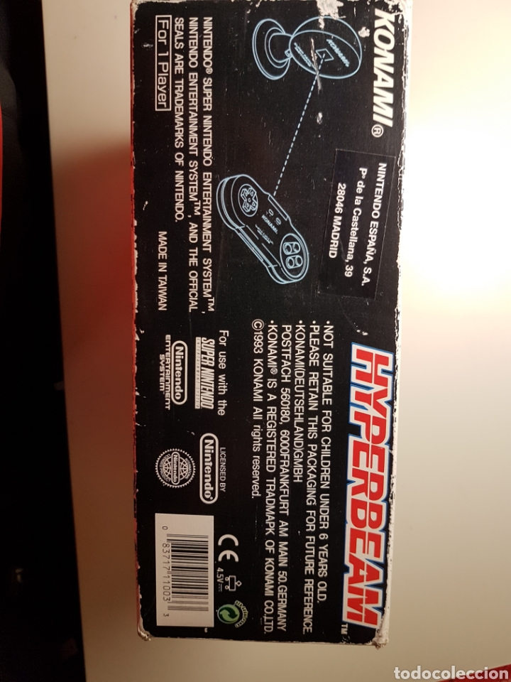 Videojuegos y consolas: Hyperbeam completo konami 1993 Super Nintendo - Foto 3
