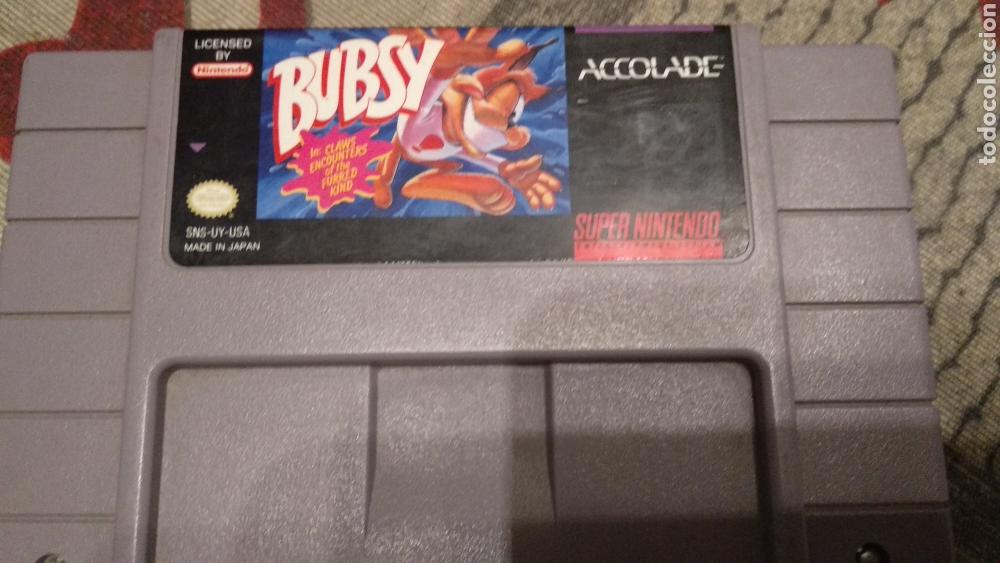 Videojuegos y consolas: BUBSY - Foto 1