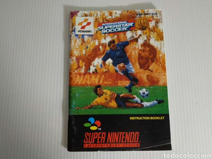 Manual International Superstar Soccer Deluxe Su Comprar Videojuegos Y Consolas Supernintendo En Todocoleccion