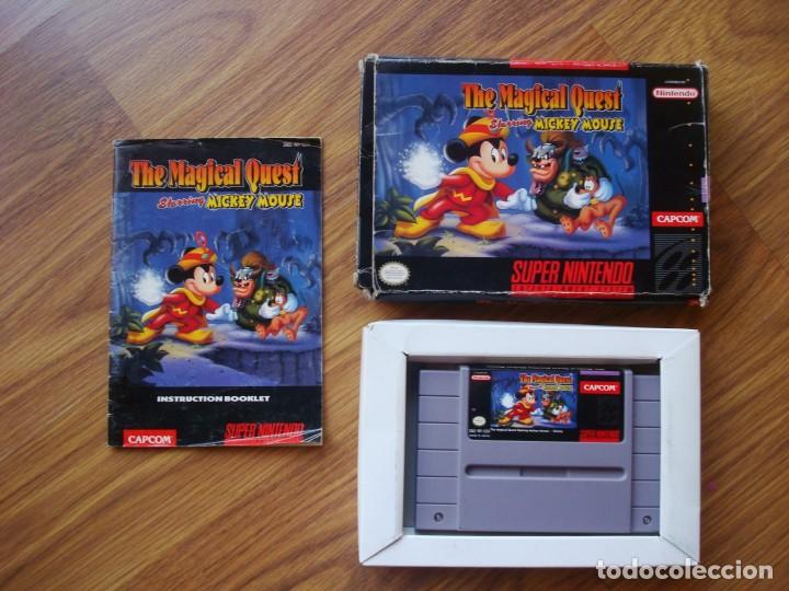 mickey mouse snes