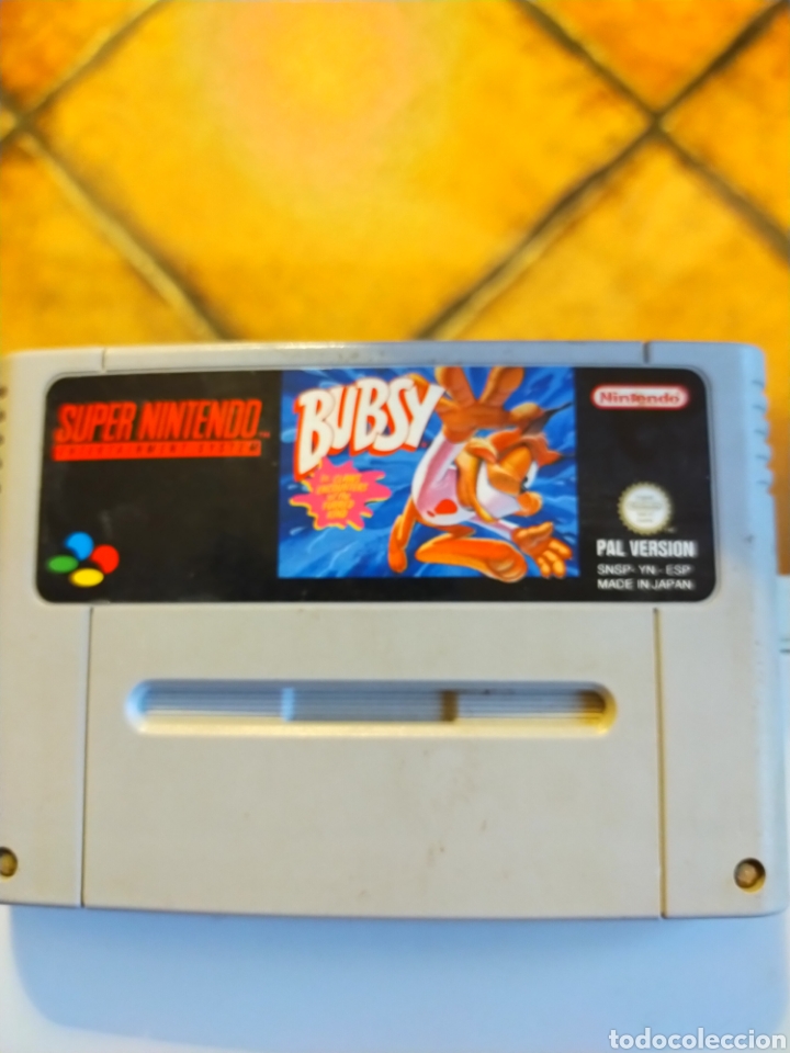 Videojuegos y consolas: Juego super Nintendo bubsy - Foto 2
