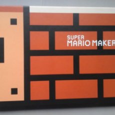 Videojuegos y Consolas: SUPER MARIO MAKER. ARTBOOK NINTENDO. SHIGERU MIYAMOTO. SOLO EL LIBRO SIN JUEGO. Lote 252496015